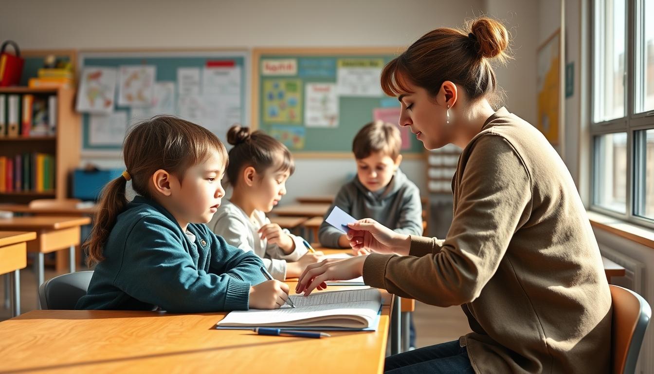 Student preparing for exams with study materials
