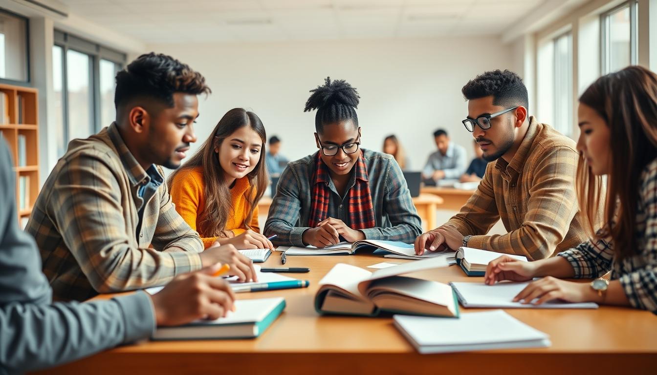 Digital learning platform with online study materials