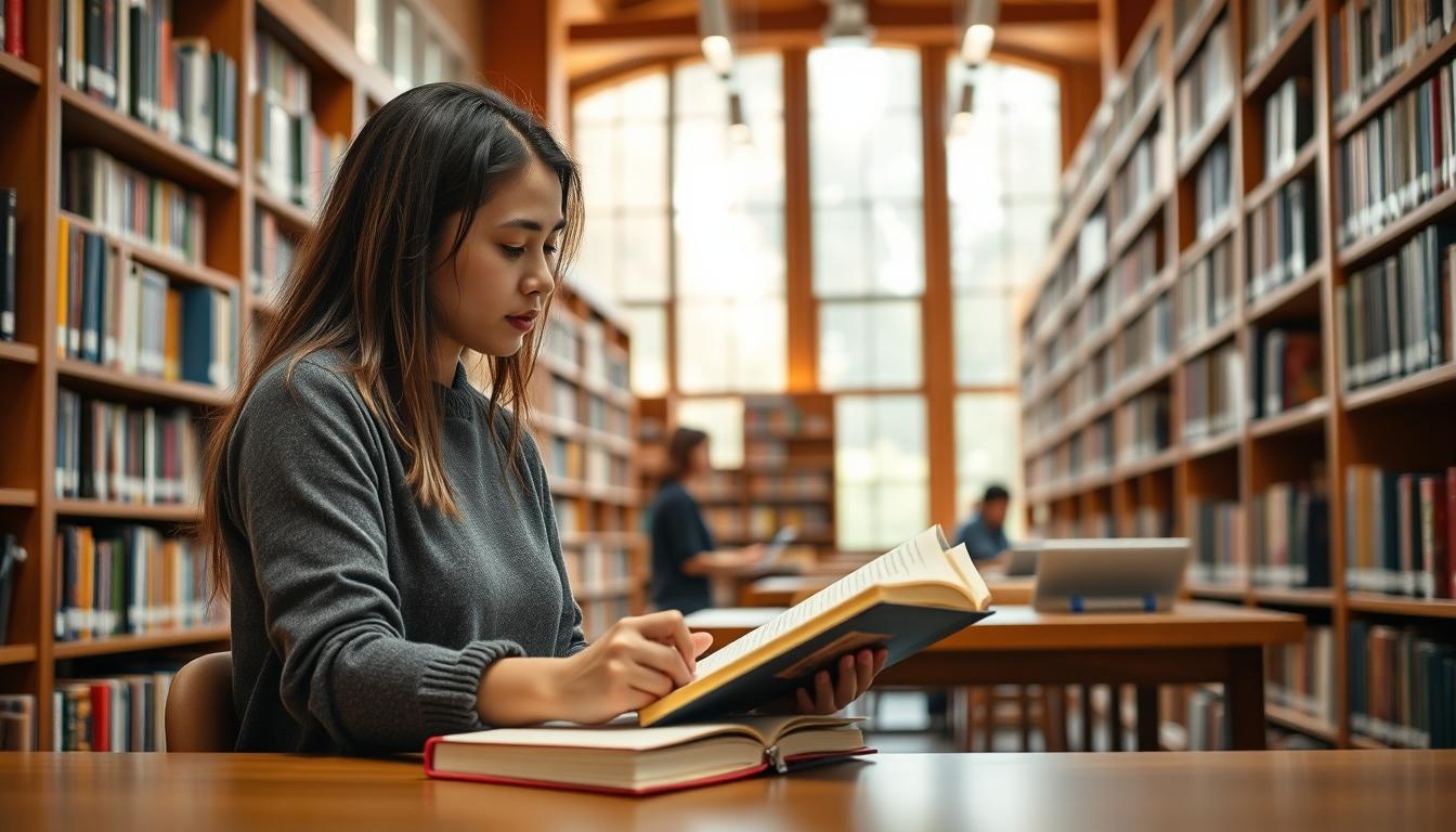 Students studying together in modern classroom